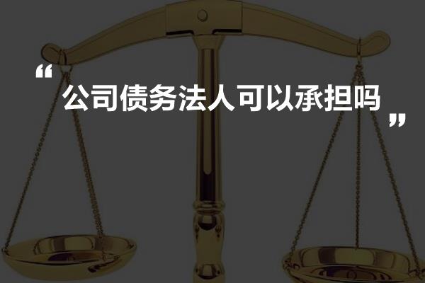 注册公司查法人负债吗