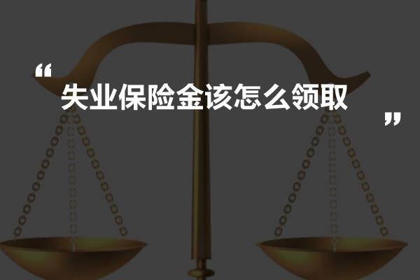 失业保险金该怎么领取