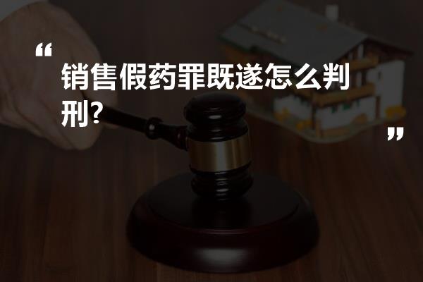 销售假药罪既遂怎么判刑?